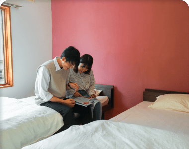 ハハハに泊まる